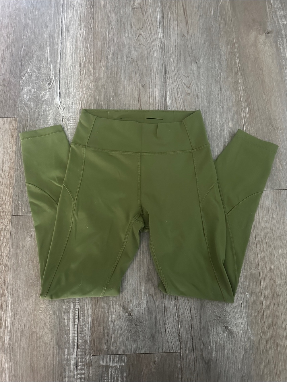 lululemon olive green workout leggings
